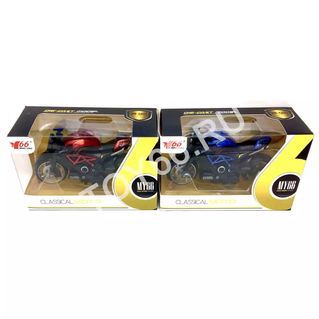 Мотоцикл в коробке MY66-M1232