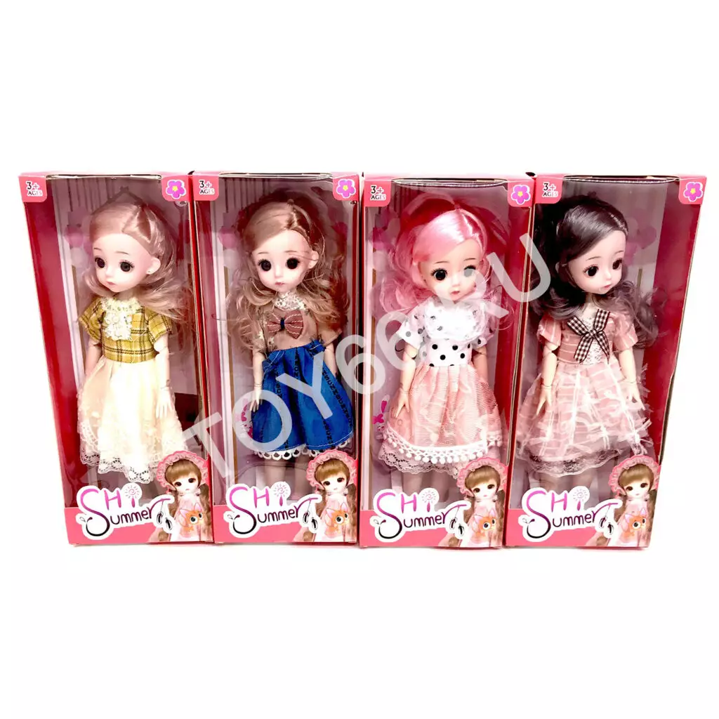 Кукла Shi Summer 4 шт в блоке RX8012D