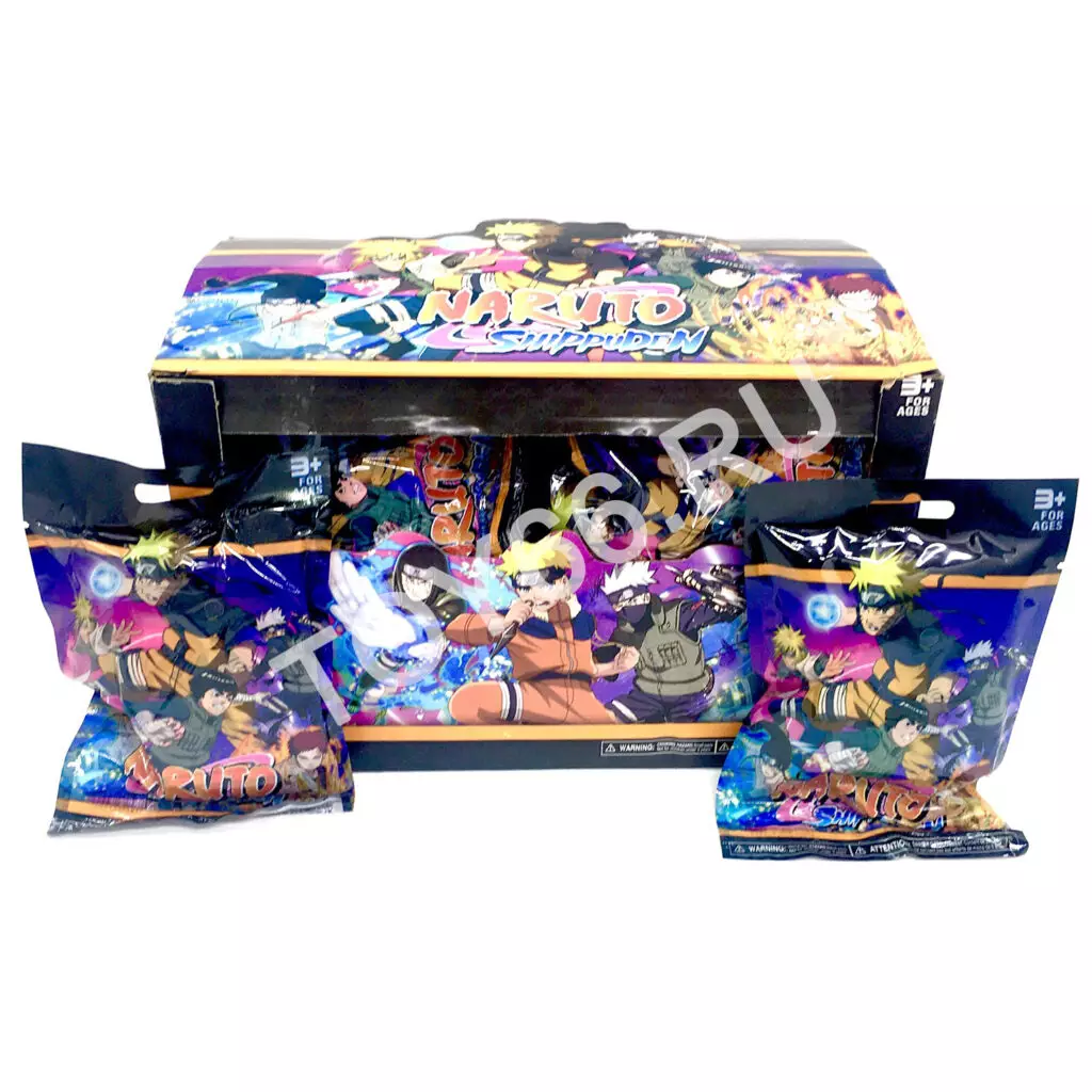 Фигруки из аниме Наруто 24 шт. в блоке SF2300