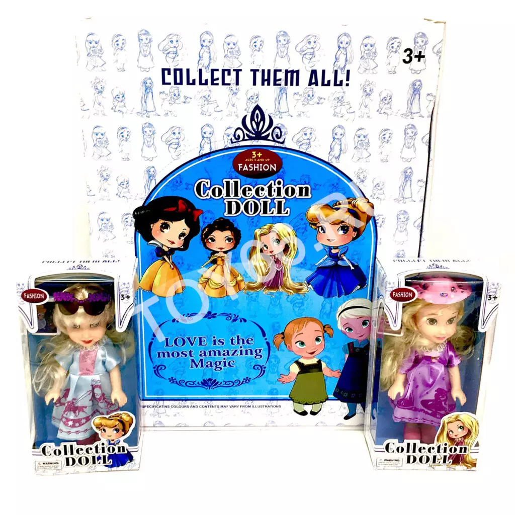 Кукла Doll 6 шт. в блоке SL106-ABC