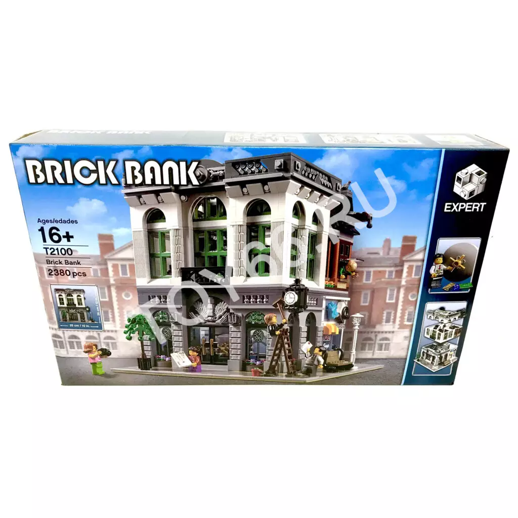 Конструктор Здание Банка 2380 дет. T2100