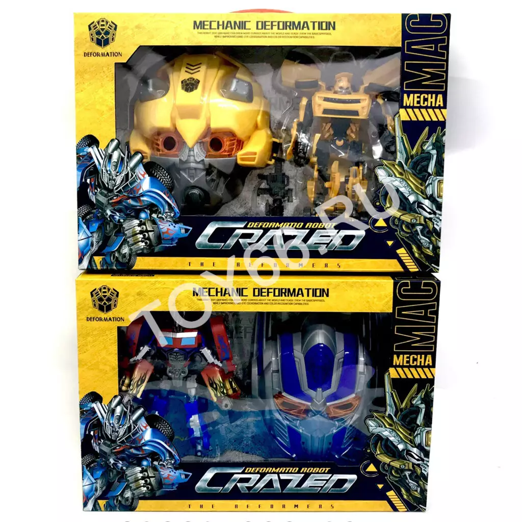 Робот Трансформер с шлемом набор W8825B Робот Трансформер с шлемом набор W8825B