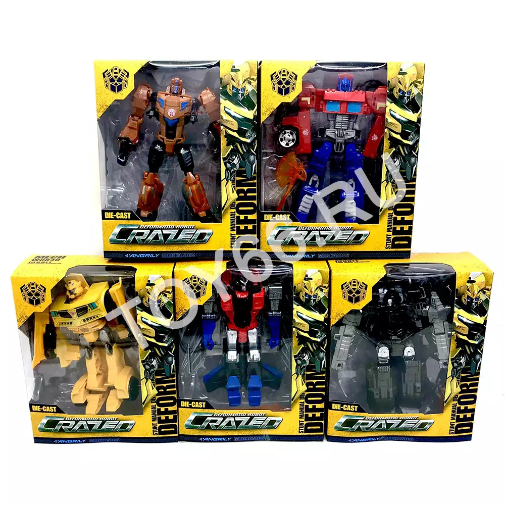 Робот трансформер 5 видов W8840