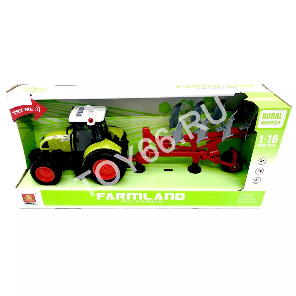 Трактор (свет, звук) WY900C