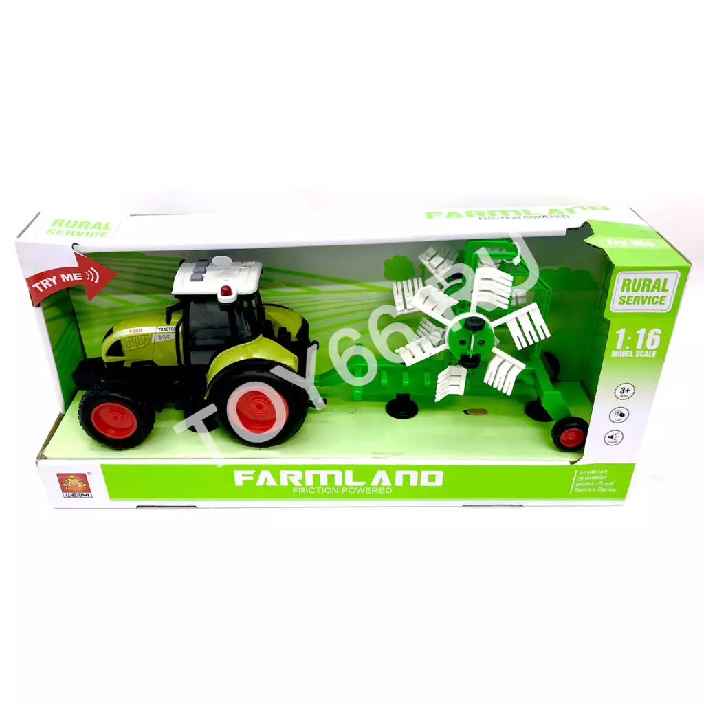 Трактор (свет, звук) WY900D