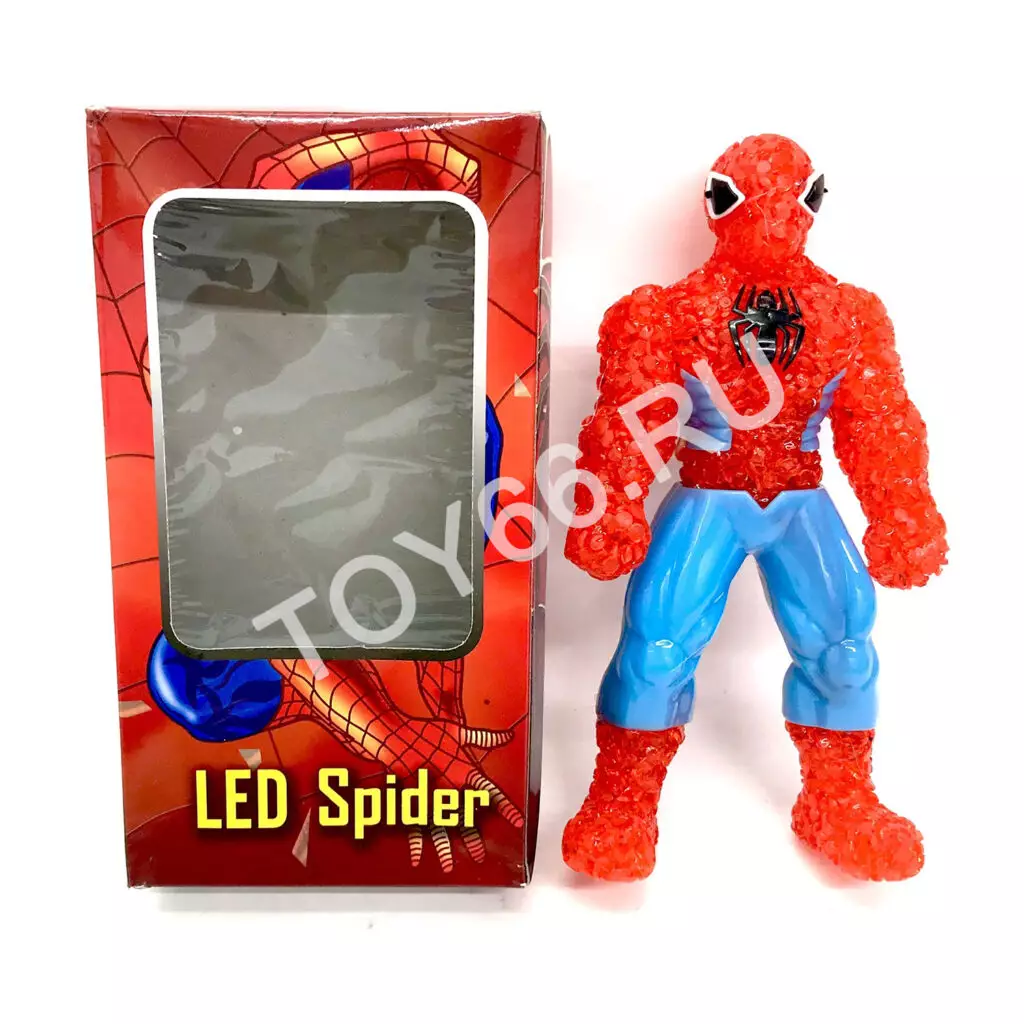 Человек Паук светящийся 12 шт. в блоке ZZ