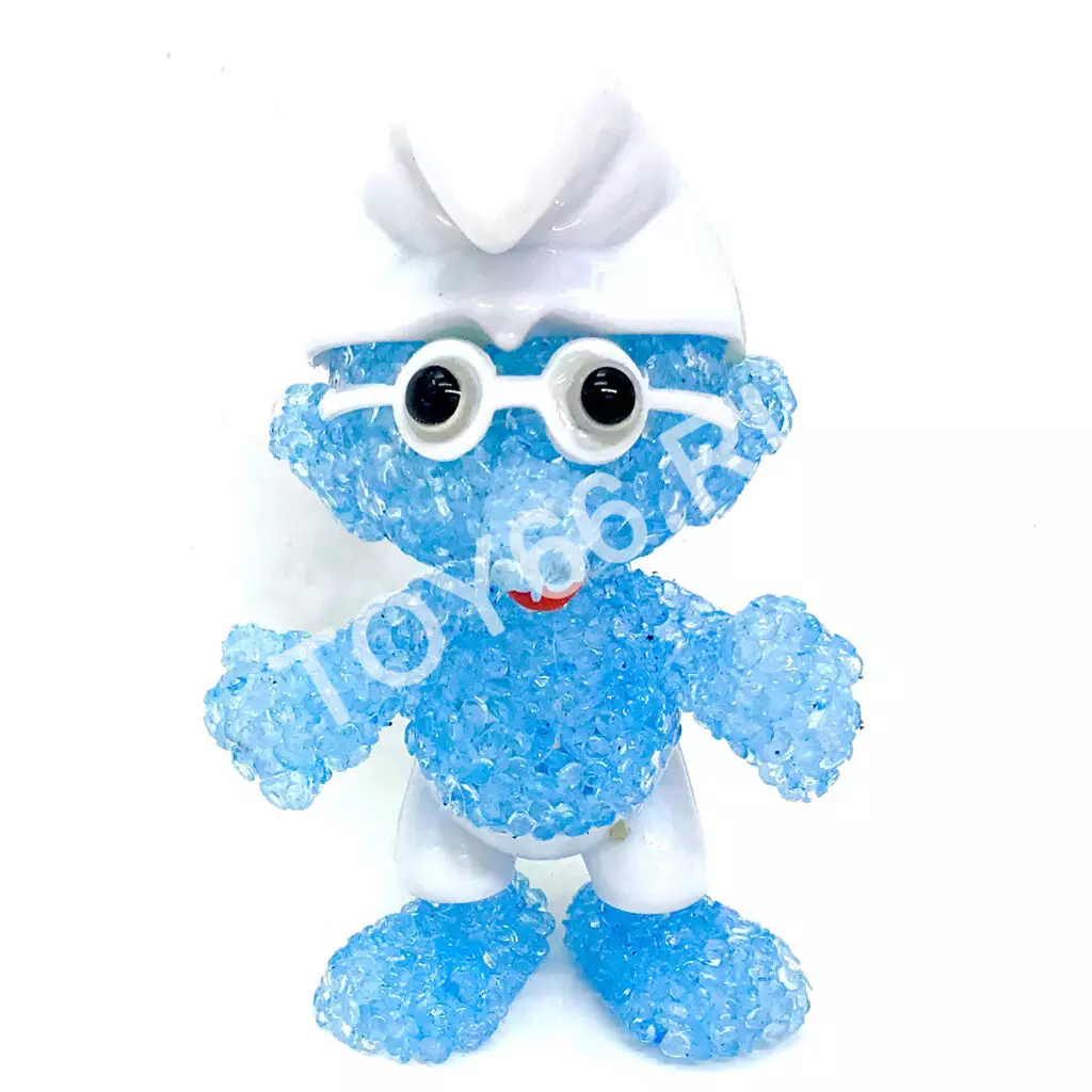 Смурфик кристалл. 12 шт в блоке xiaojingling Смурфик кристалл. 12 шт в блоке xiaojingling