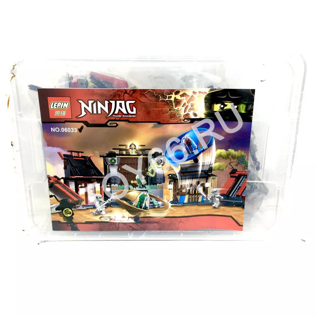 Конструктор Ниндзя 723 дет. в кейсе 06033 Конструктор Ниндзя 723 дет. в кейсе 06033