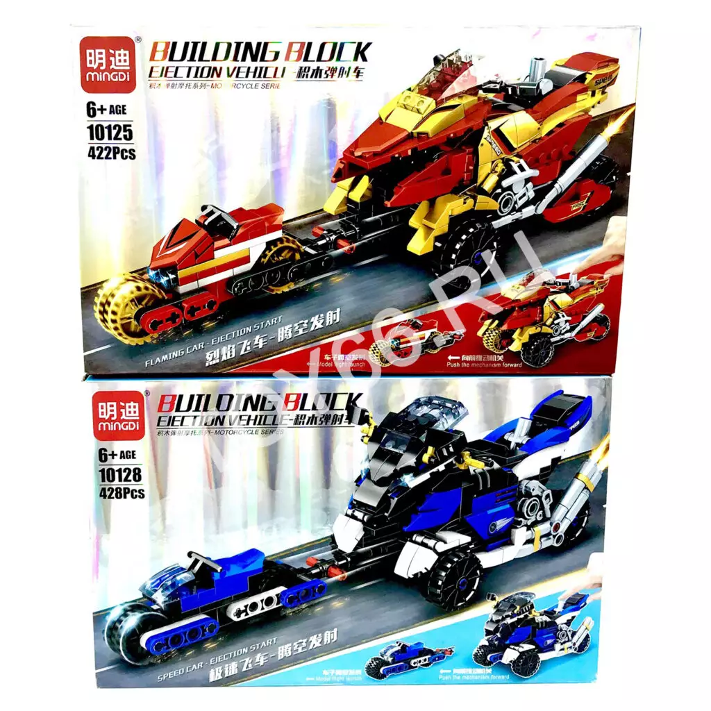 Конструктор Машинки 422-428 дет. 10125-28