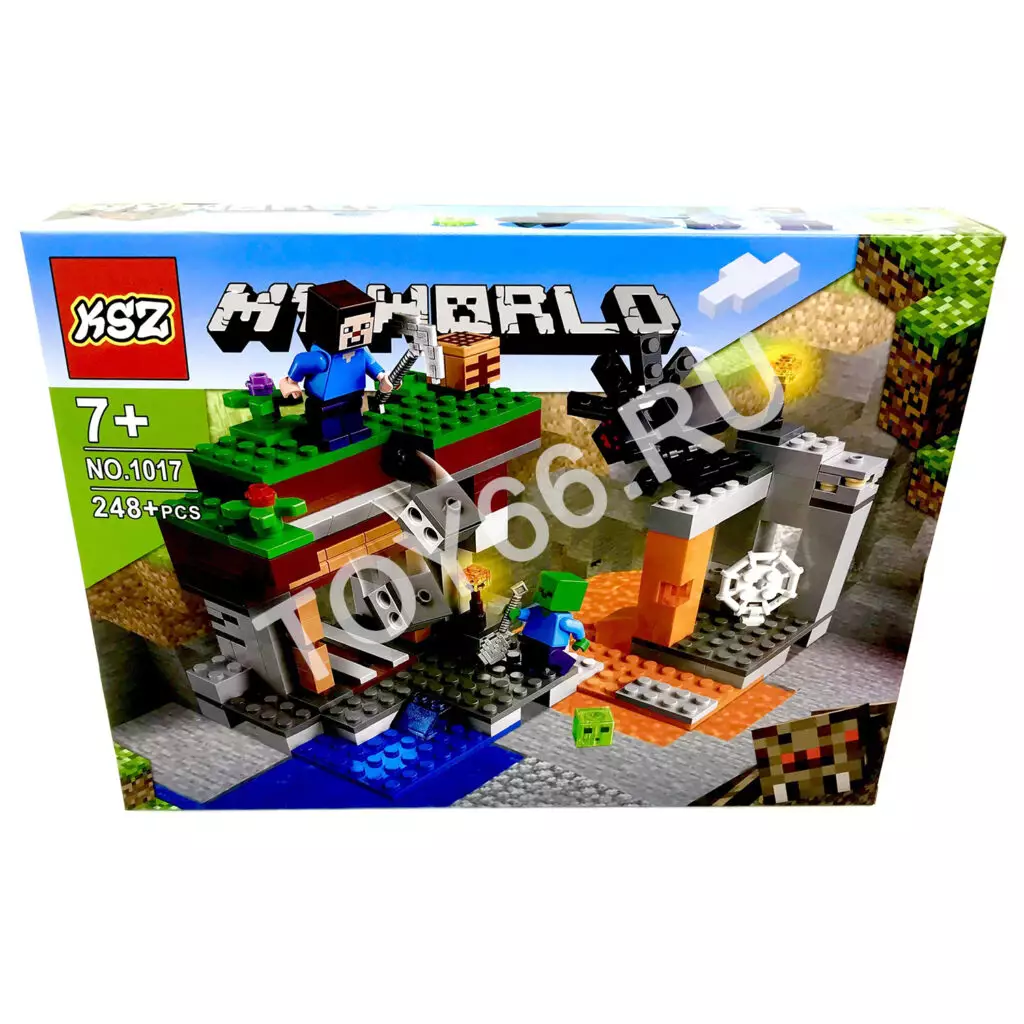 Конструктор Герои из кубиков 248 дет. 1017