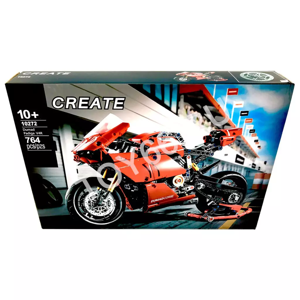 Конструктор Мотоцикл 764 дет. 10272