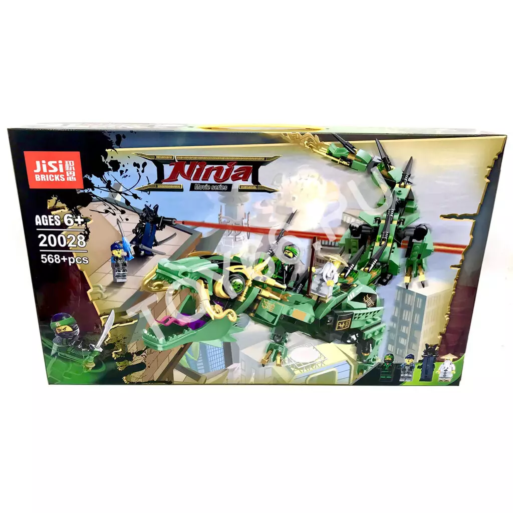 Конструктор Ниндзя дракон 568 дет. 20028