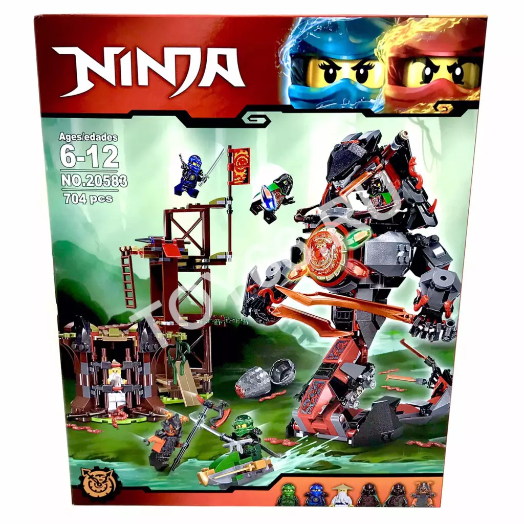 Конструтруктор Ниндзя 704 дет. 20583