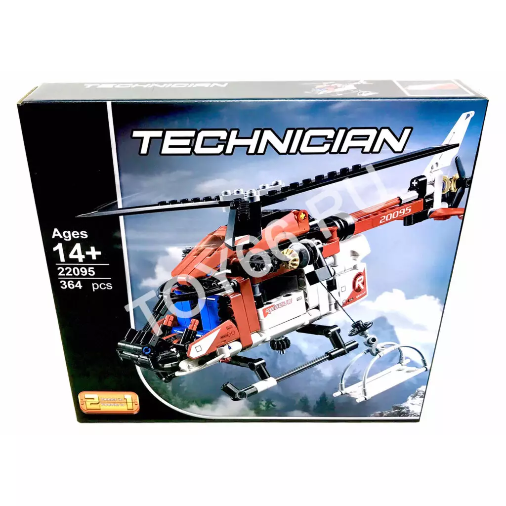 Конструктор Вертолет 364 дет. 22095 Конструктор Вертолет 364 дет. 22095