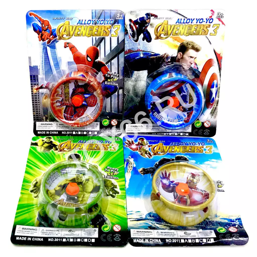 Волчок 4 вида 3011G