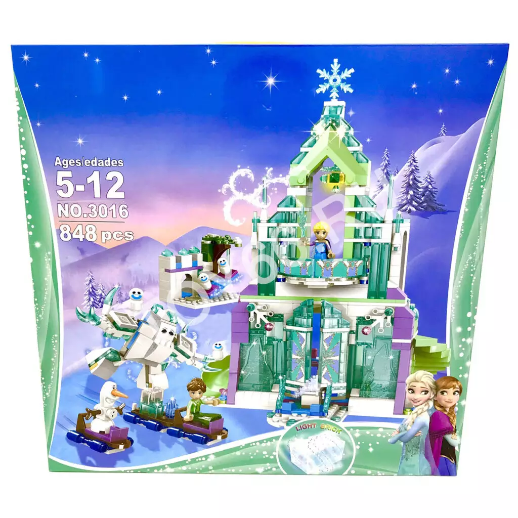 Конструктор для девочек Холод 848 дет. 3016