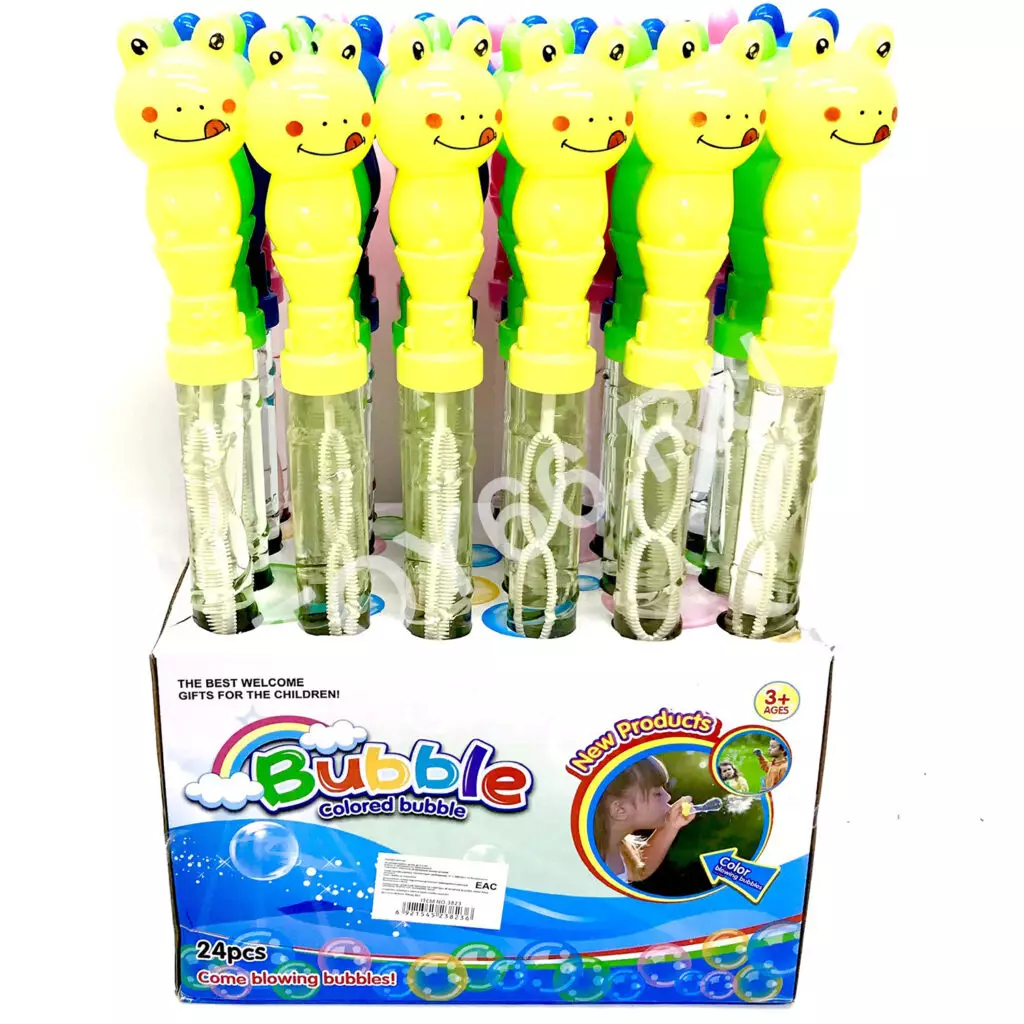 Мыльные пузыри Лягушка 24 шт в блоке 3823