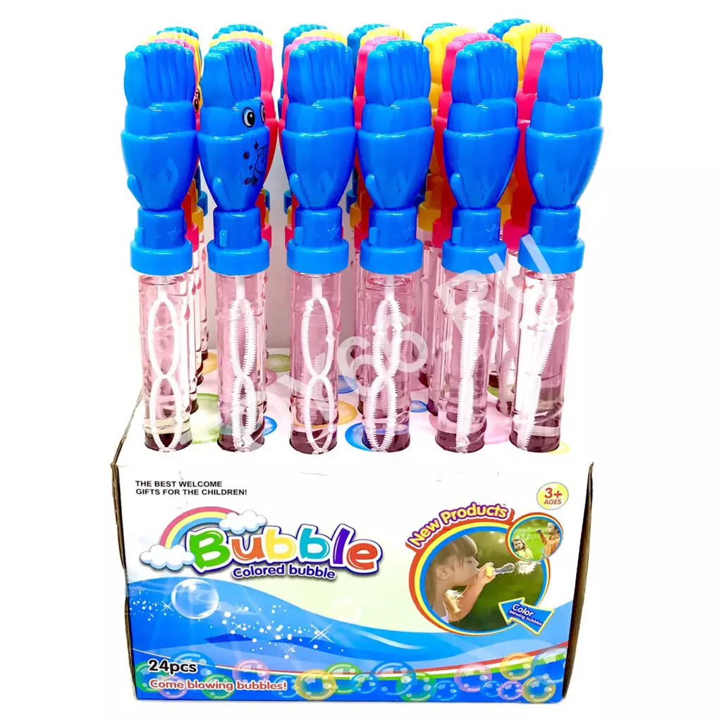 Мыльные пузыри Щетка, 24 шт в блоке 3834