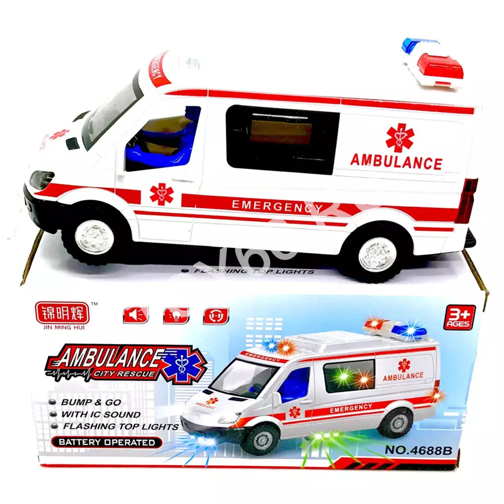 Машина Скорая помощь (свет, звук) 4688B