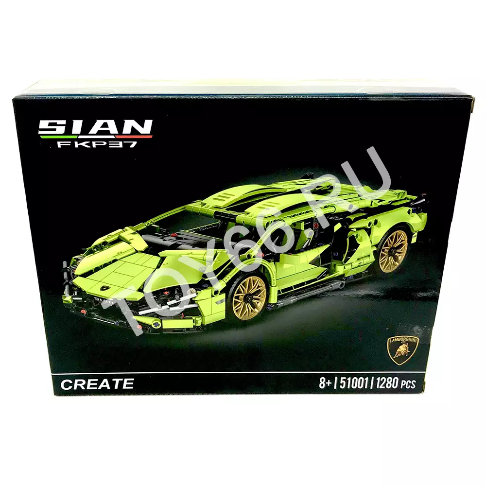 Конструктор Машина 1280 дет. 51001 Конструктор Машина 1280 дет. 51001