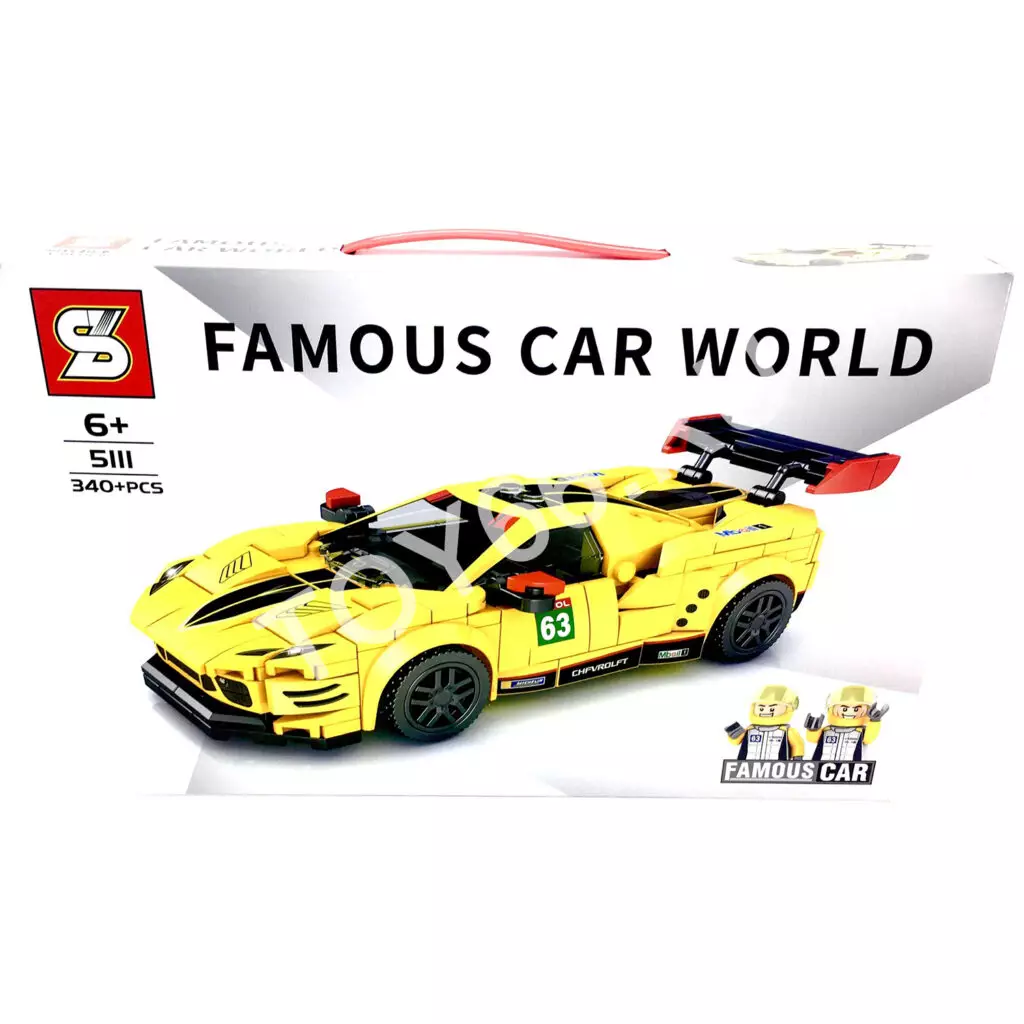 Конструктор Машина 340 дет. 5111