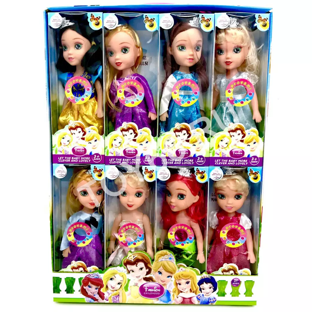 Кукла принцесса 8 шт в блоке 619 Кукла принцесса 8 шт в блоке 619