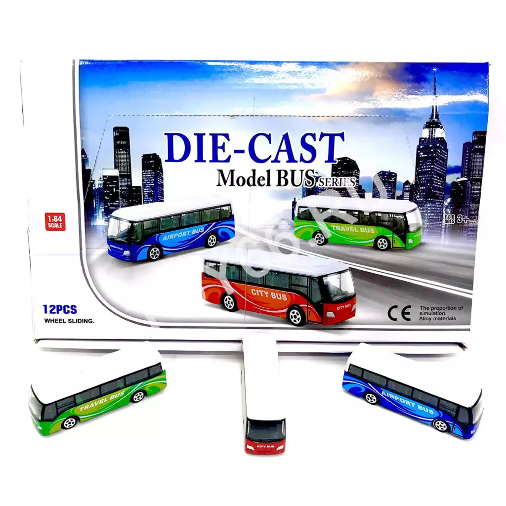 Автобус металл, 12 шт в блоке 632-11 Автобус металл, 12 шт в блоке 632-11