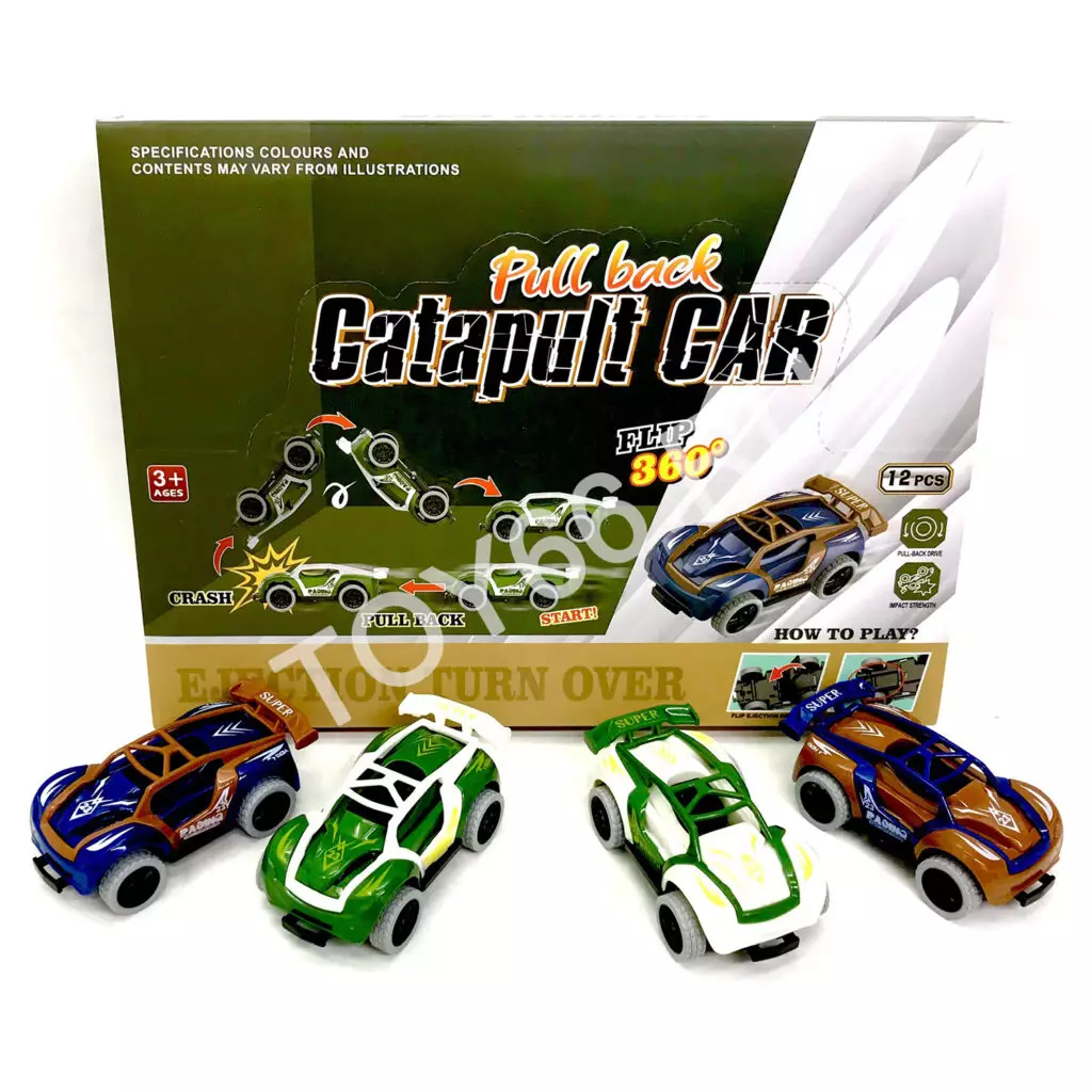 Машинка попрыгун, 12 шт в блоке 690-107