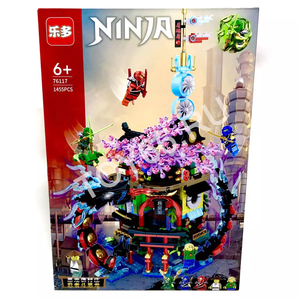 Конструктор Ниндзя 1455 дет. 76117