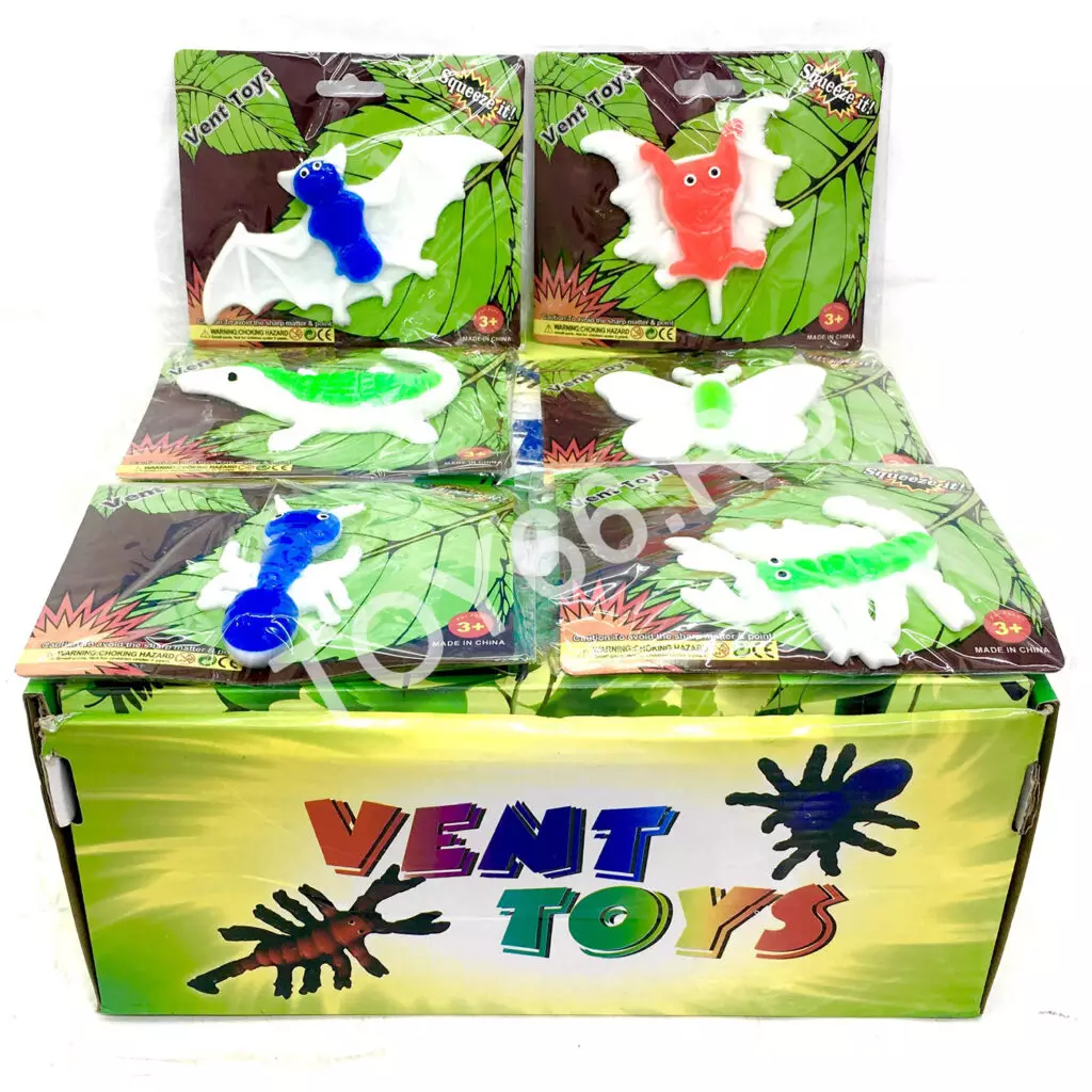 Насекомые тянучки 60 шт в блоке 7722