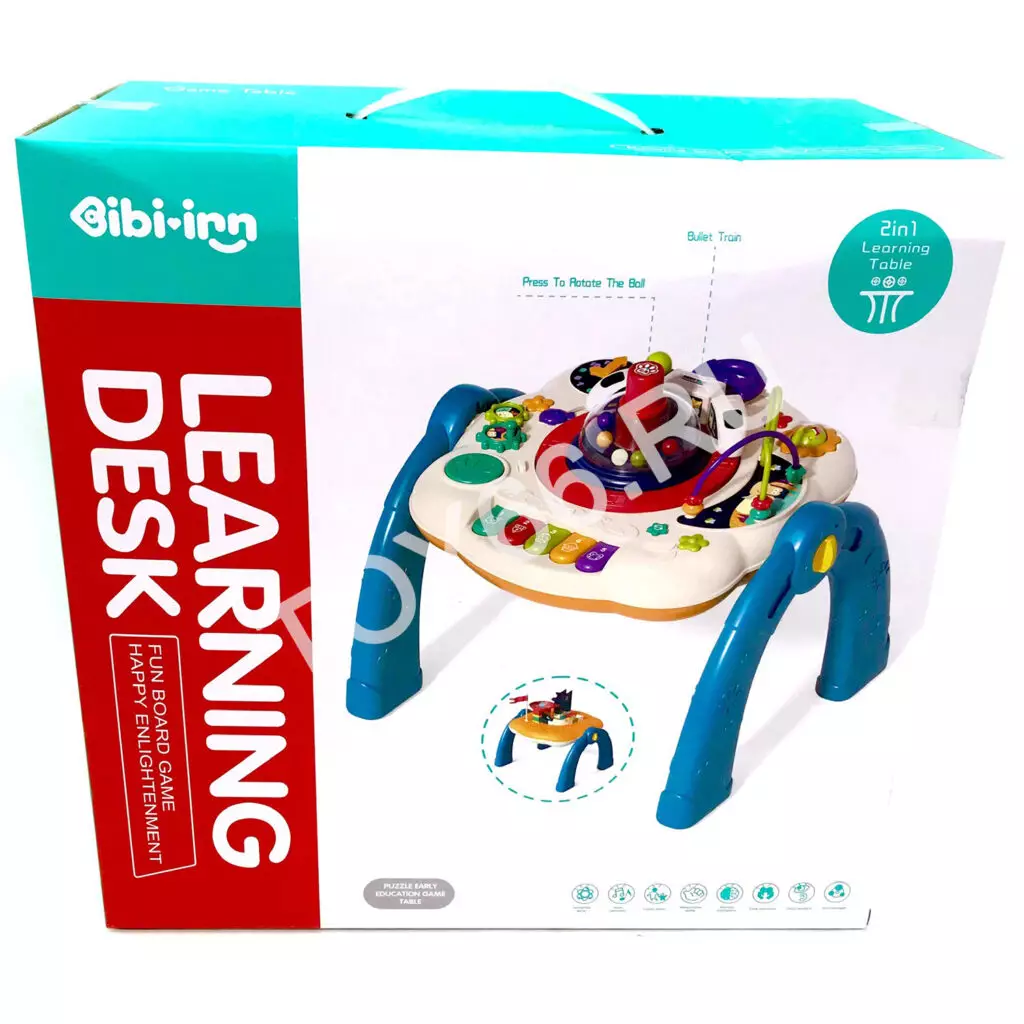 Музыкальный стол Игровой центр бизиборд для малышей 8009