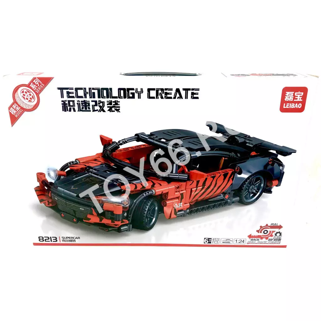 Конструктор Суперкар 453 дет. 8213