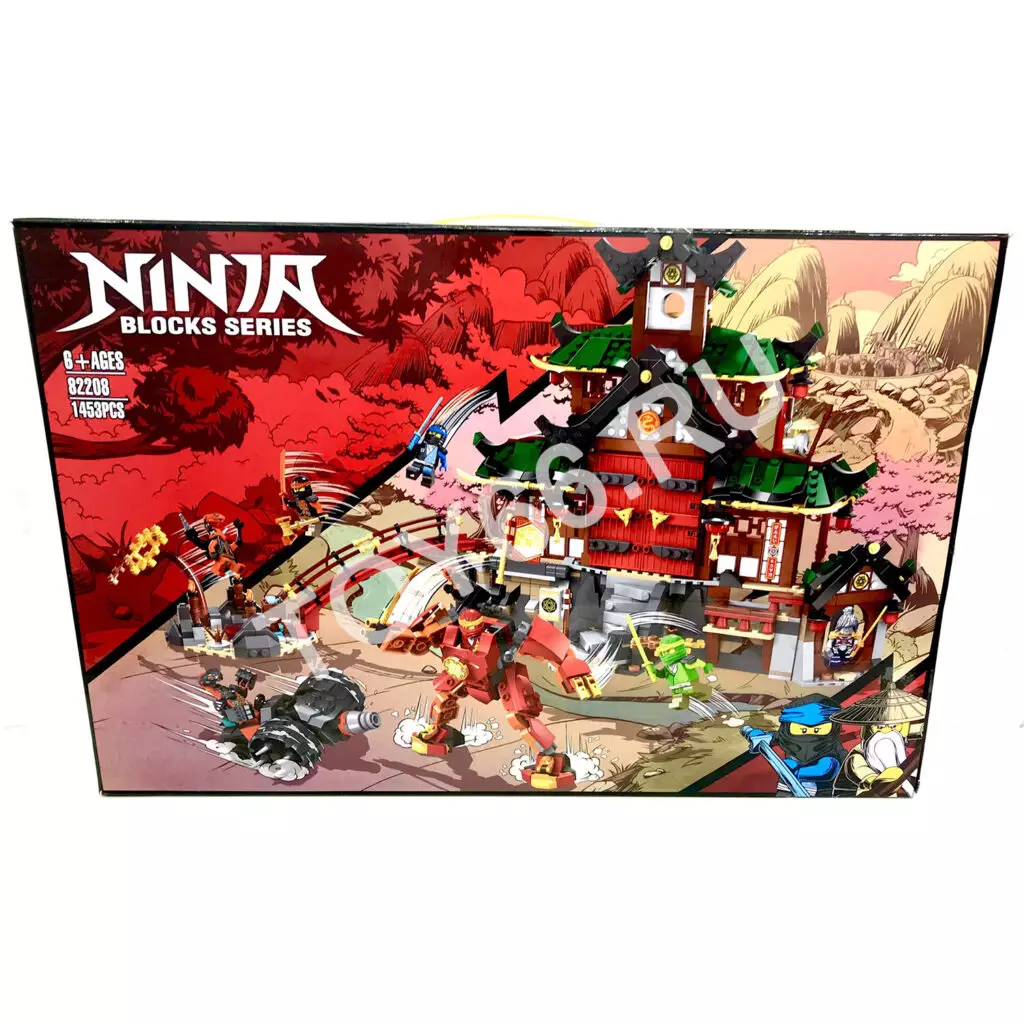 Конструктор Ниндзя 1453 дет. 82208