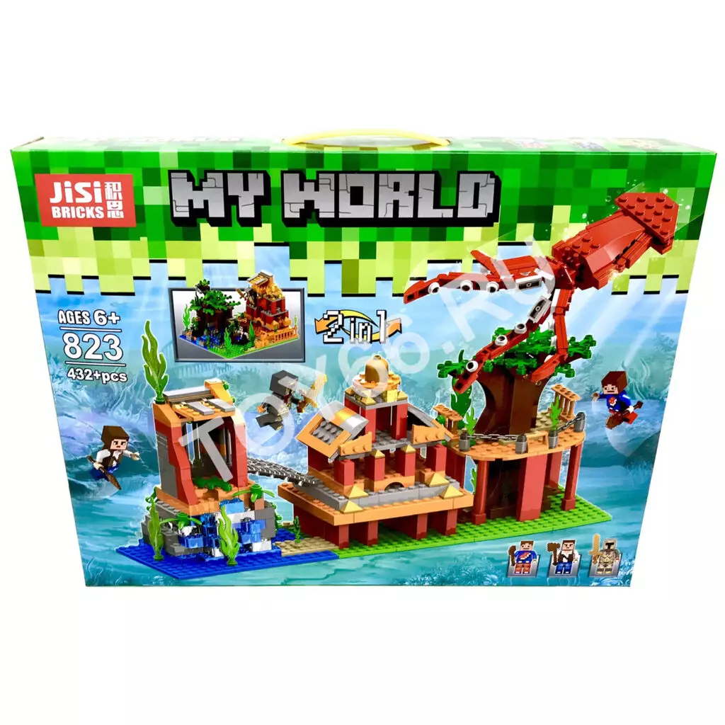 Конструктор Маинкрафт 432 дет. 823