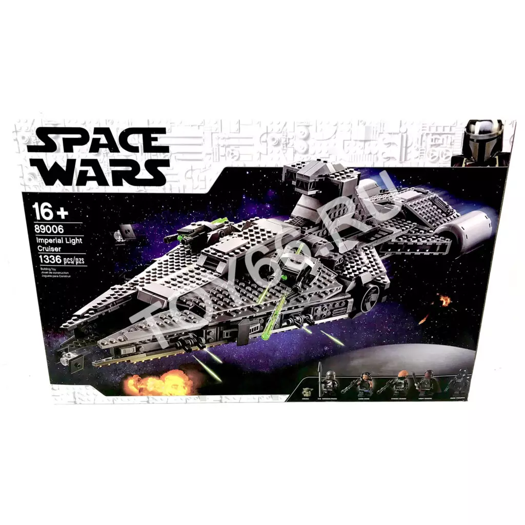 Конструктор Космические Войны, 1336 дет. 89006