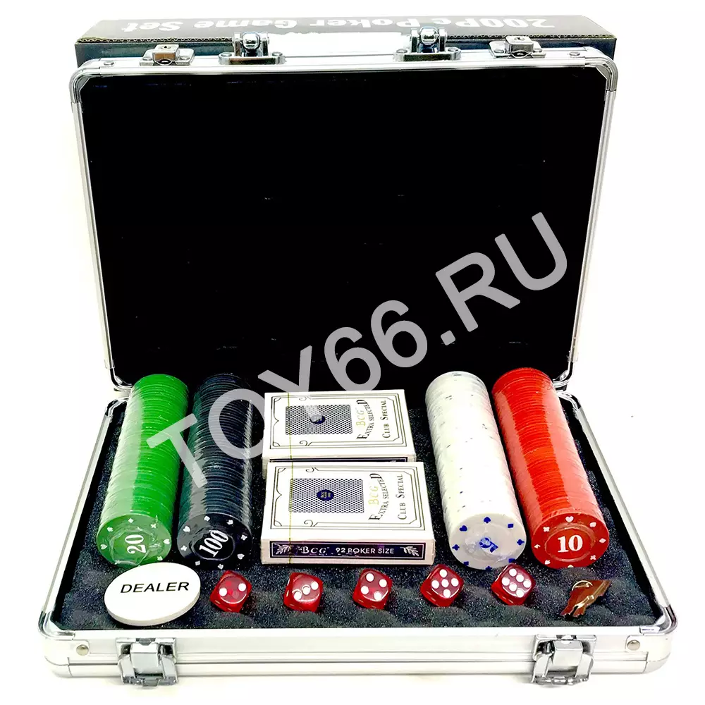 Набор для игры в Покер в кейсе BH018