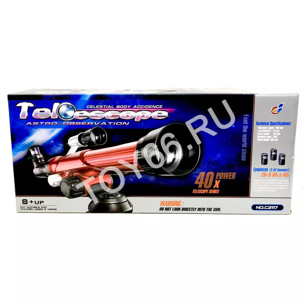 Телескоп на батарейках C2117