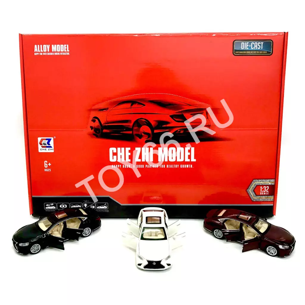 Модельки машин Суперкар 12 шт. в блоке CZ35A