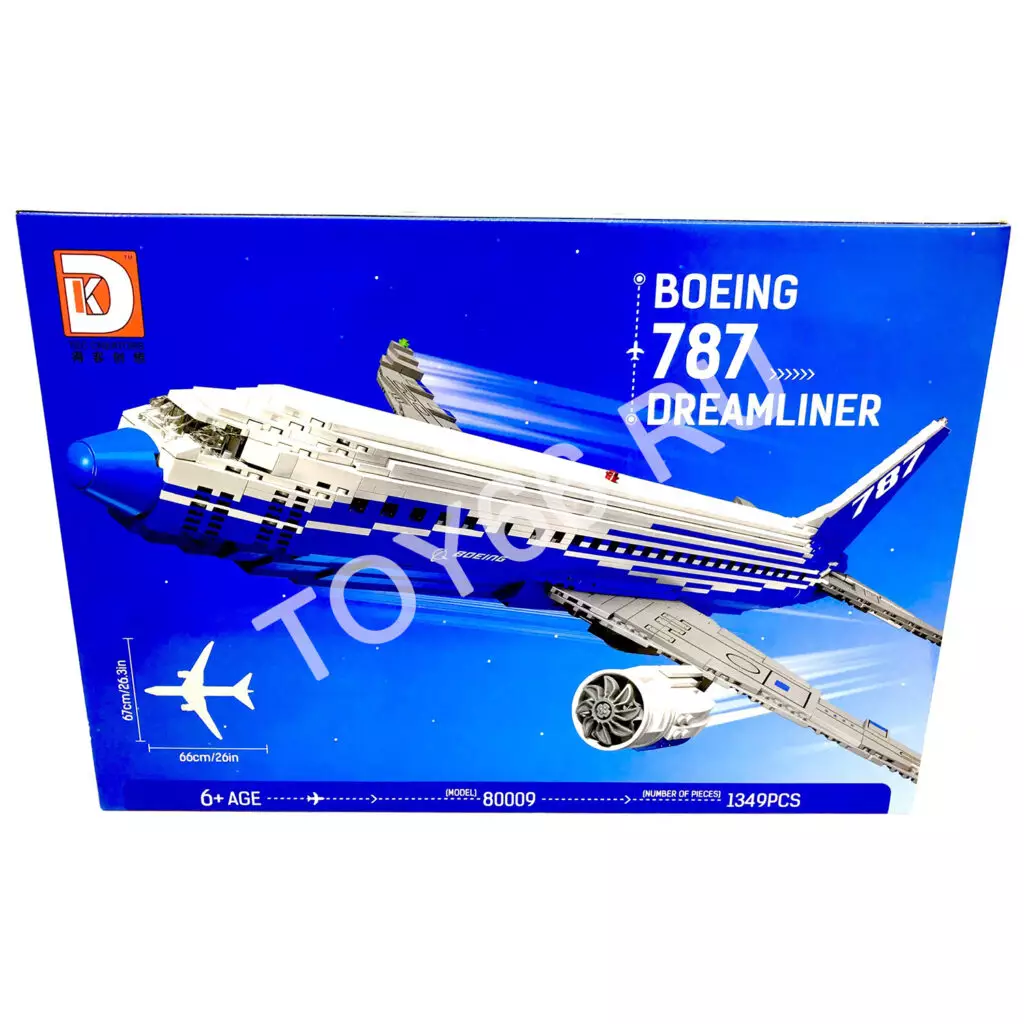 Конструктор Самолёт 1349 дет. DK8009