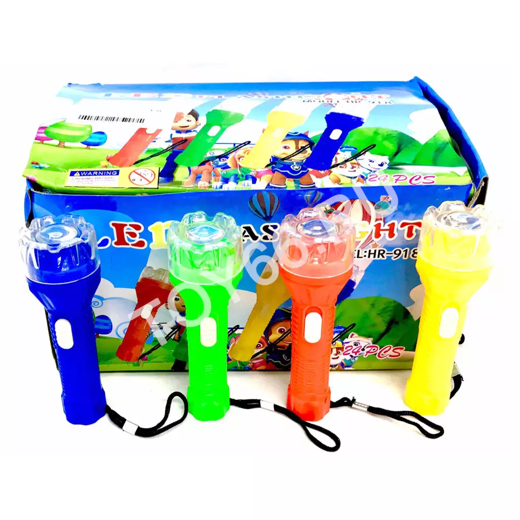 Фонарик на батарейках, 24 шт в блоке ES002 Фонарик на батарейках, 24 шт в блоке ES002