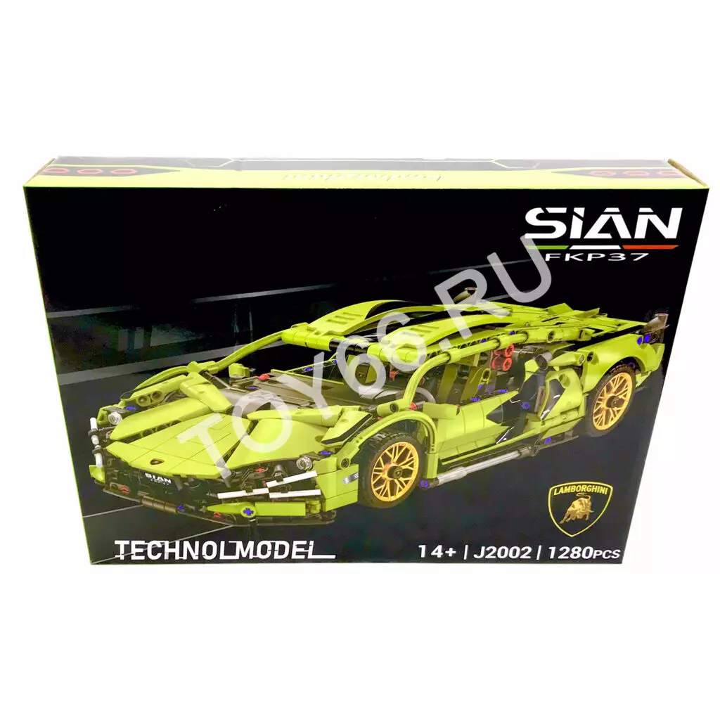 Конструктор Суперкар 1280 дет. EZJ2002