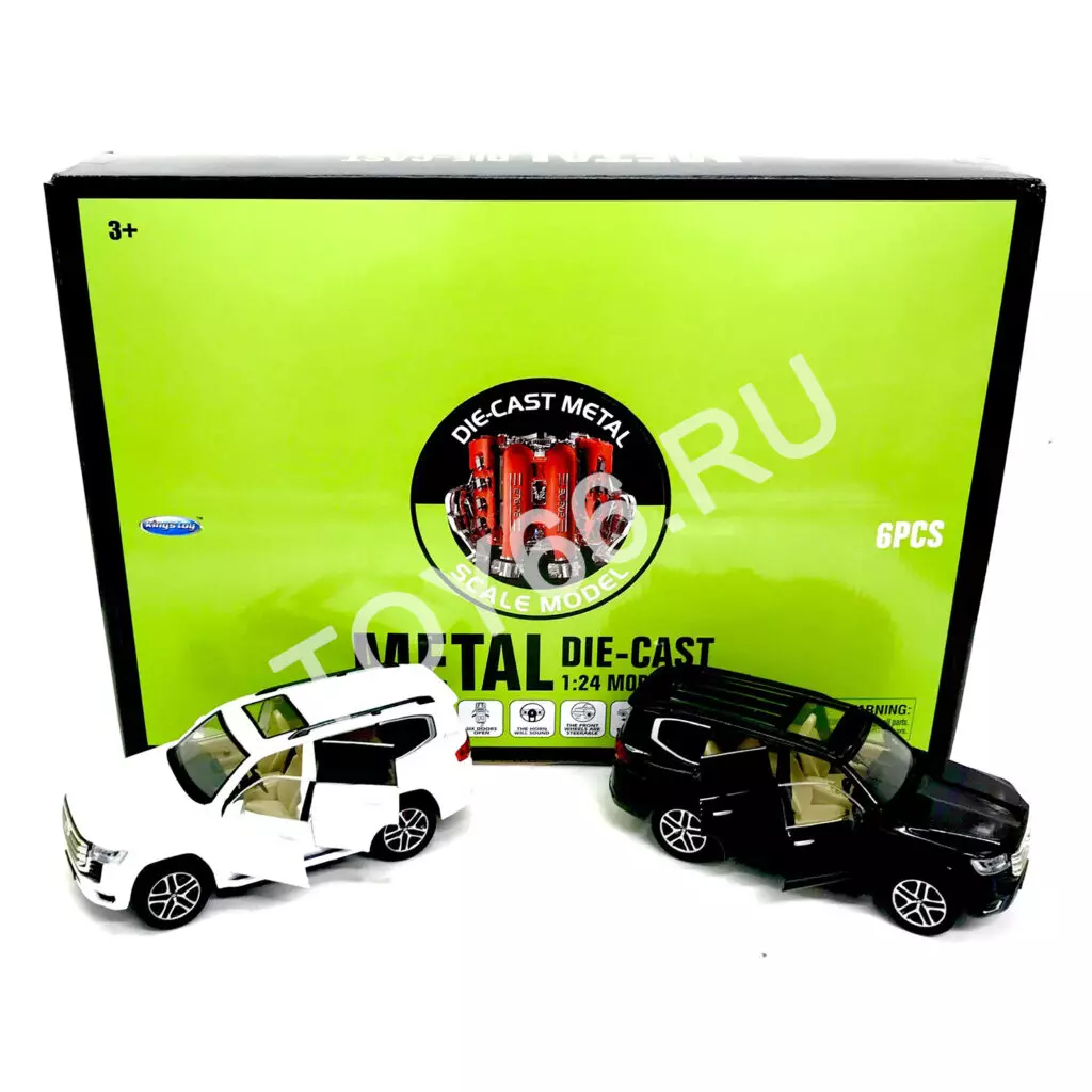 Модельки машин (металл) 6 шт. в блоке H08222-6D