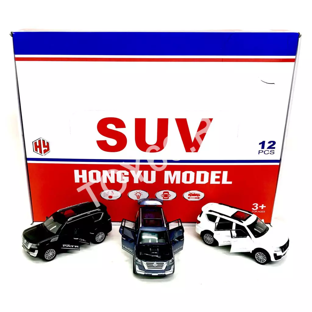 Модельки машин 12 шт. в блоке HY-006EZ