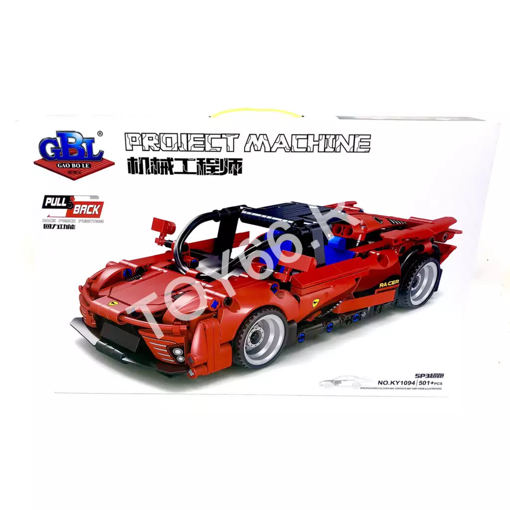 Конструктор Автомобиль 501 дет. KY1094 Конструктор Автомобиль 501 дет. KY1094