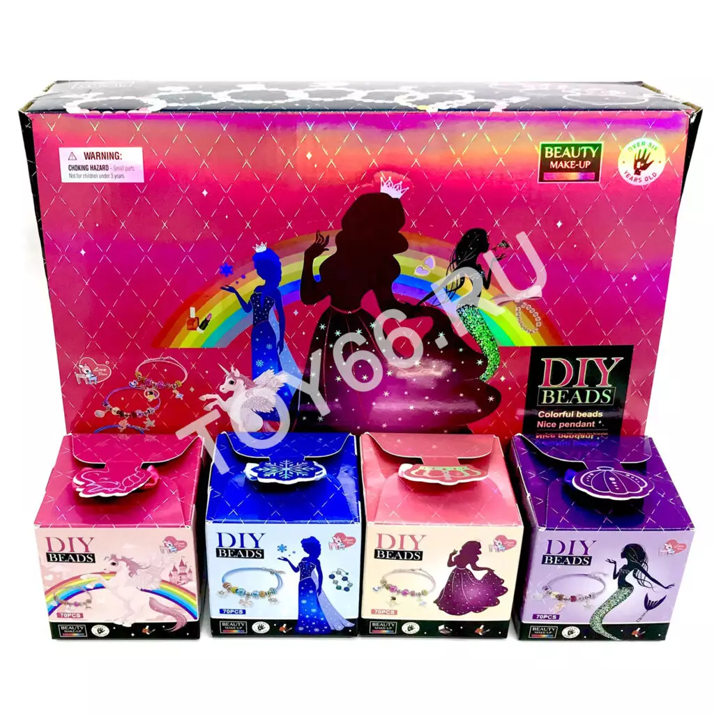 Набор для изготовления браслетов, 12 шт в блоке LD6034 Набор для изготовления браслетов, 12 шт в блоке LD6034