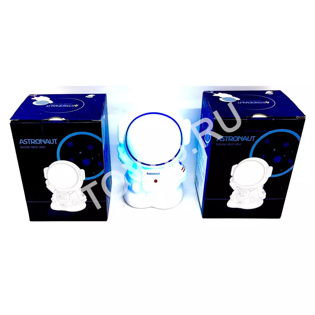 Светильник-ночник «Космонавт» с эффектом смены цвета и USB LJC-173 Светильник-ночник «Космонавт» с эффектом смены цвета и USB LJC-173