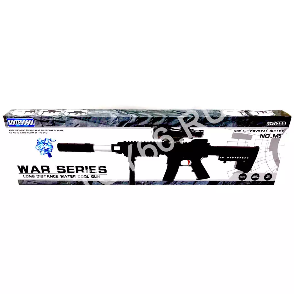 Оружие с лазерным прицелом M5+