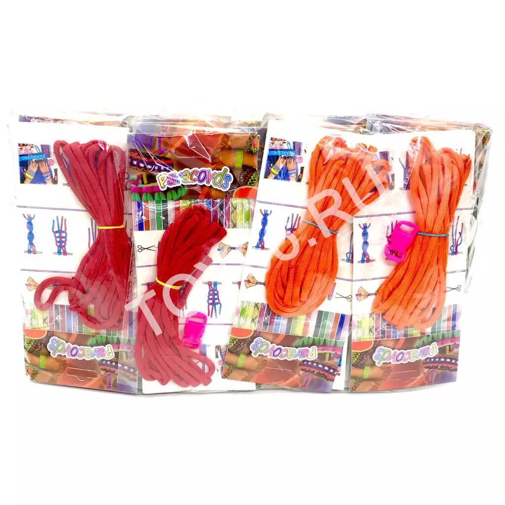 Веревочки для плетения, 24 шт в блоке N-2A Веревочки для плетения, 24 шт в блоке N-2A