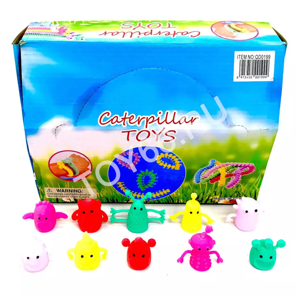 Игрушка антистресс Монстрики 150 шт. в блоке QD0199 Игрушка антистресс Монстрики 150 шт. в блоке QD0199