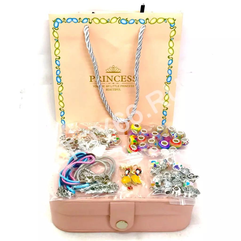 Чемоданчик с набором для плетения браслетов RL026